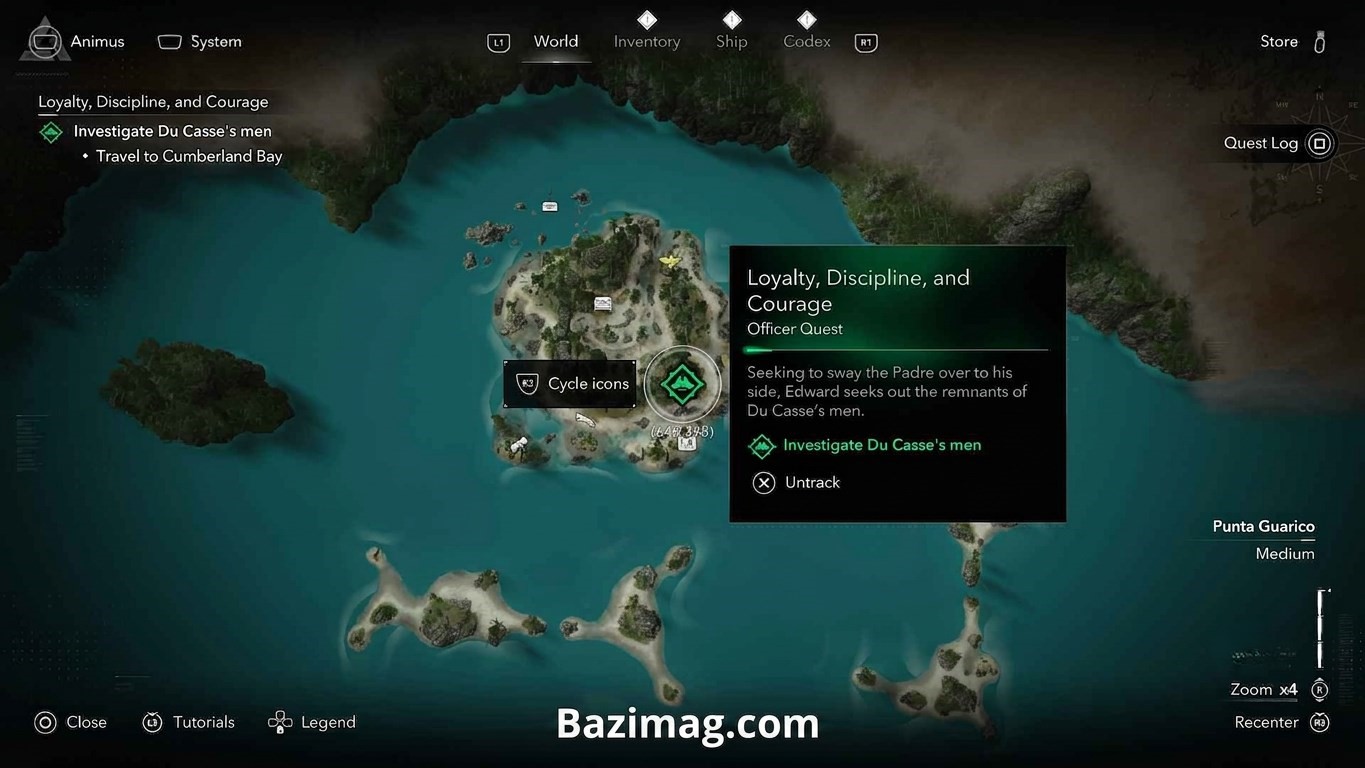 ماموریت دوم زوم نقشه