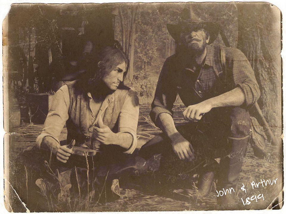 Young Arthur and John