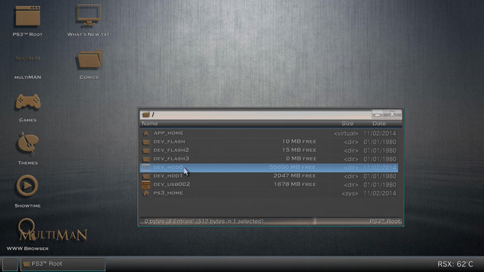 پوشه ی Dev_HDD0 پوشه ی Dev_HDD0