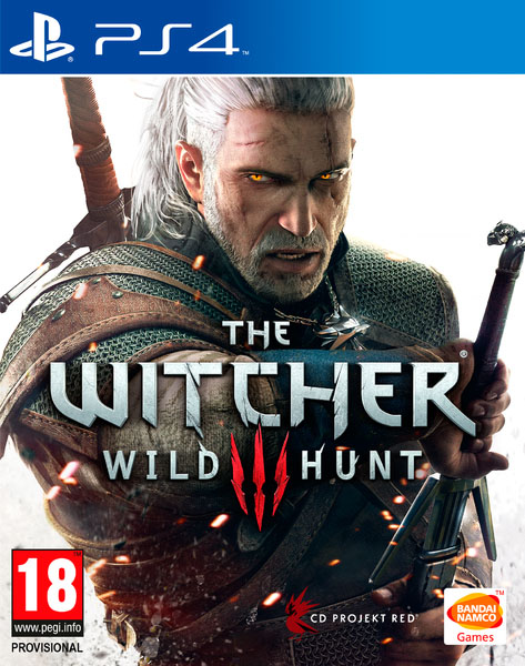 Witcher 3 PS4 Cover