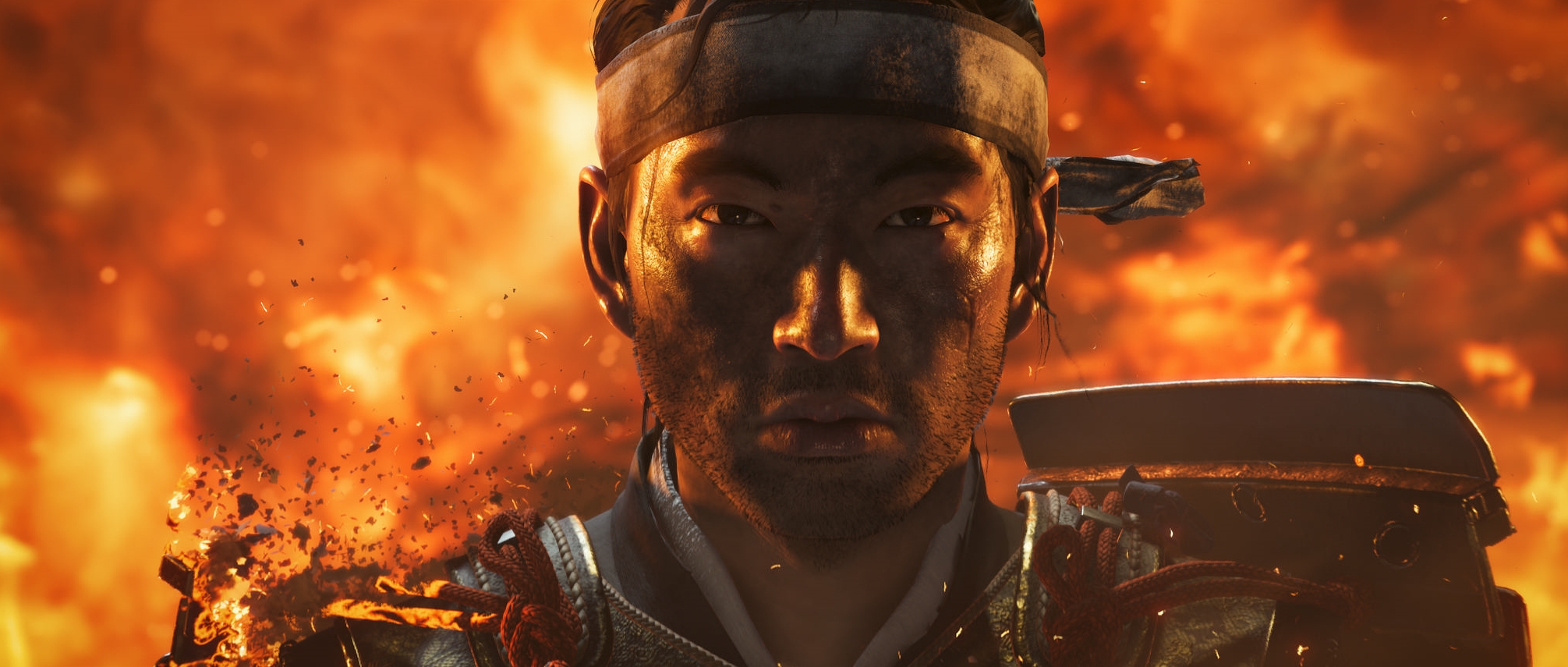 ghost of tsushima reveal screen 1