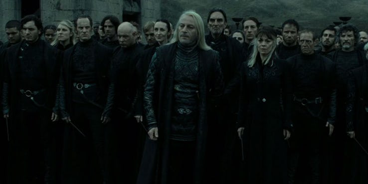 Lord Voldemorts Death Eaters in Harry Potter and the Deathly Hallows Part 2