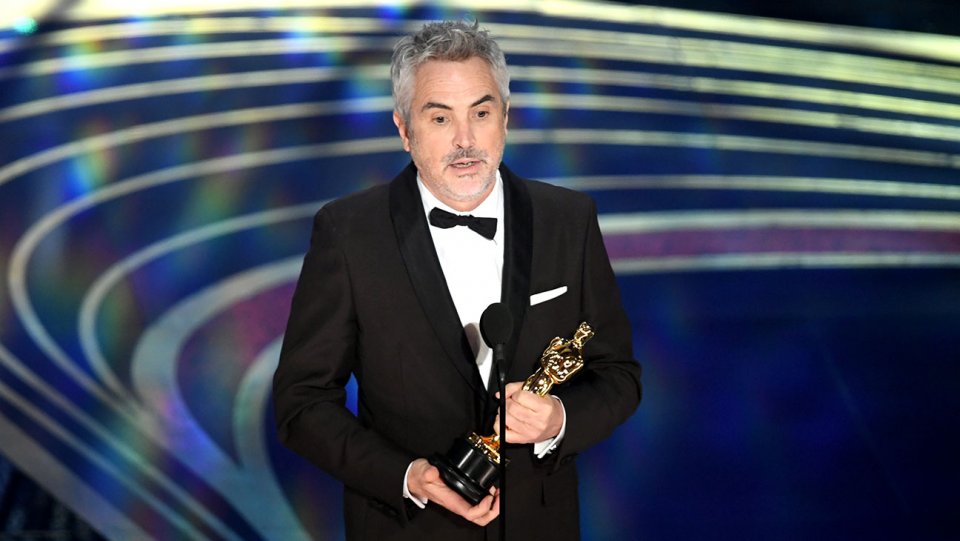 alfonso cuaron accepts the cinematography award for roma onstage during the 91st annual academy awards oscars 2019 getty h 2019