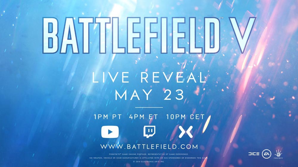battlefield v title confirm reveal date