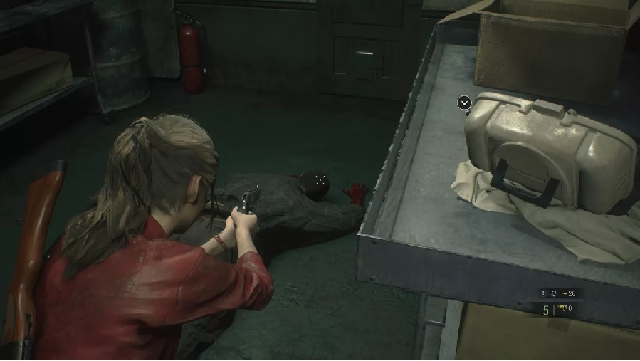 Resident Evil 2 roll film hiding find and develop 1