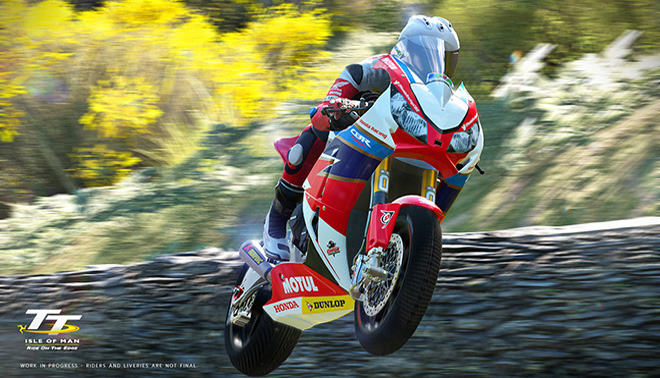 گیم‌پلی بازی موتورسواری TT Isle of Man - Ride on the Edge