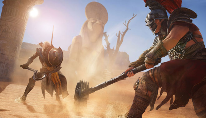 تریلر سینماتیک Assassin's Creed Origins در گیمز کام 2017