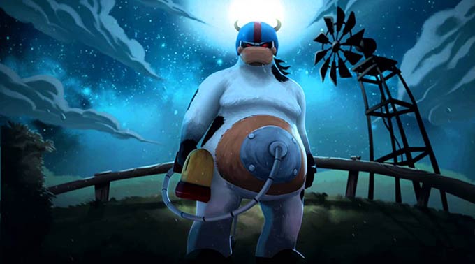 تریلر بازی Kim the avenger cow