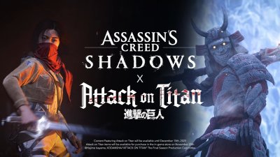 همکاری Assassin’s Creed Shadows و Attack on Titan شروع شد
