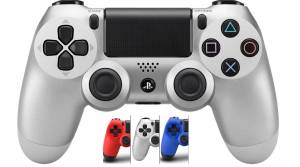 کنترلر Silver DualShock4 (نقره ای) برای PS4 با قیمت 33.99 یورو