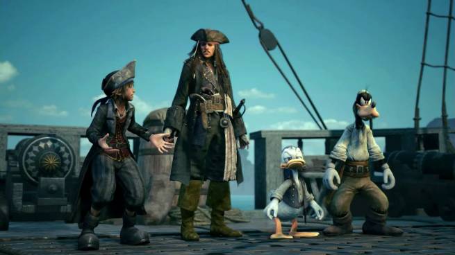 E3 2018: بسته الحاقی Pirates of The Caribbean برای بازی Kingdom Hearts 3 معرفی شد