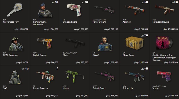 راهنمای جامع فروش اسکین‌های CS2 و کسب درآمد از آن‌ها